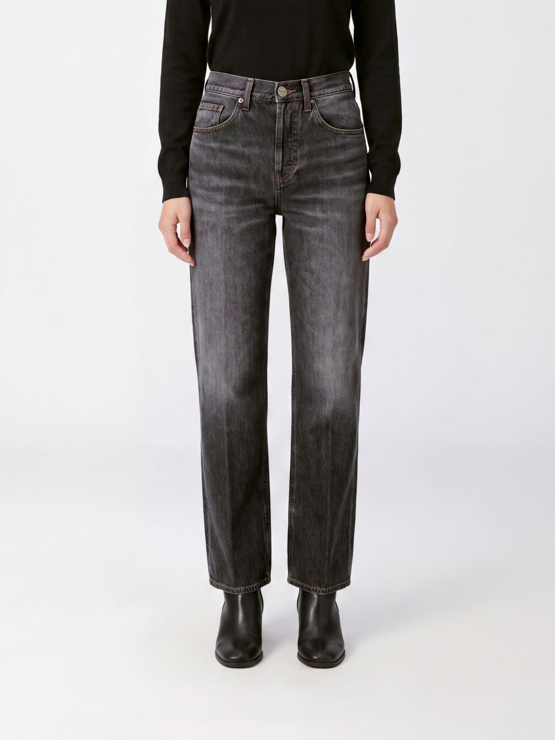 DONDUP Jeans Woman color Black