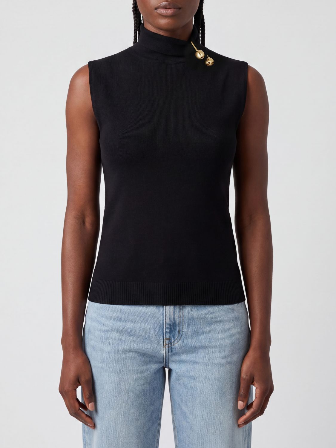 ALBERTA FERRETTI Top Woman color Black