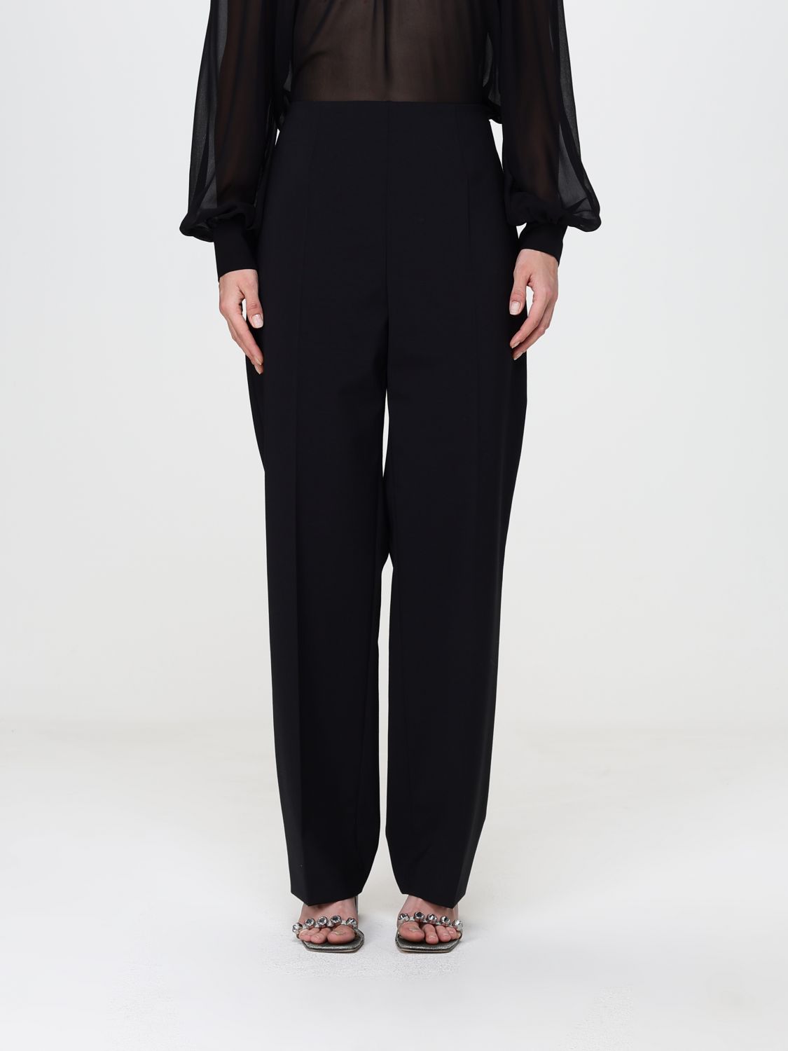 ALBERTA FERRETTI Pants Woman color Black