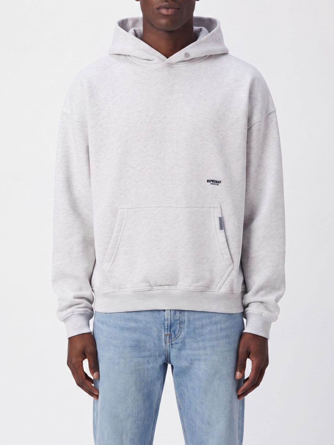 REPRESENT Baumwoll-Hoodie mit Beuteltasche