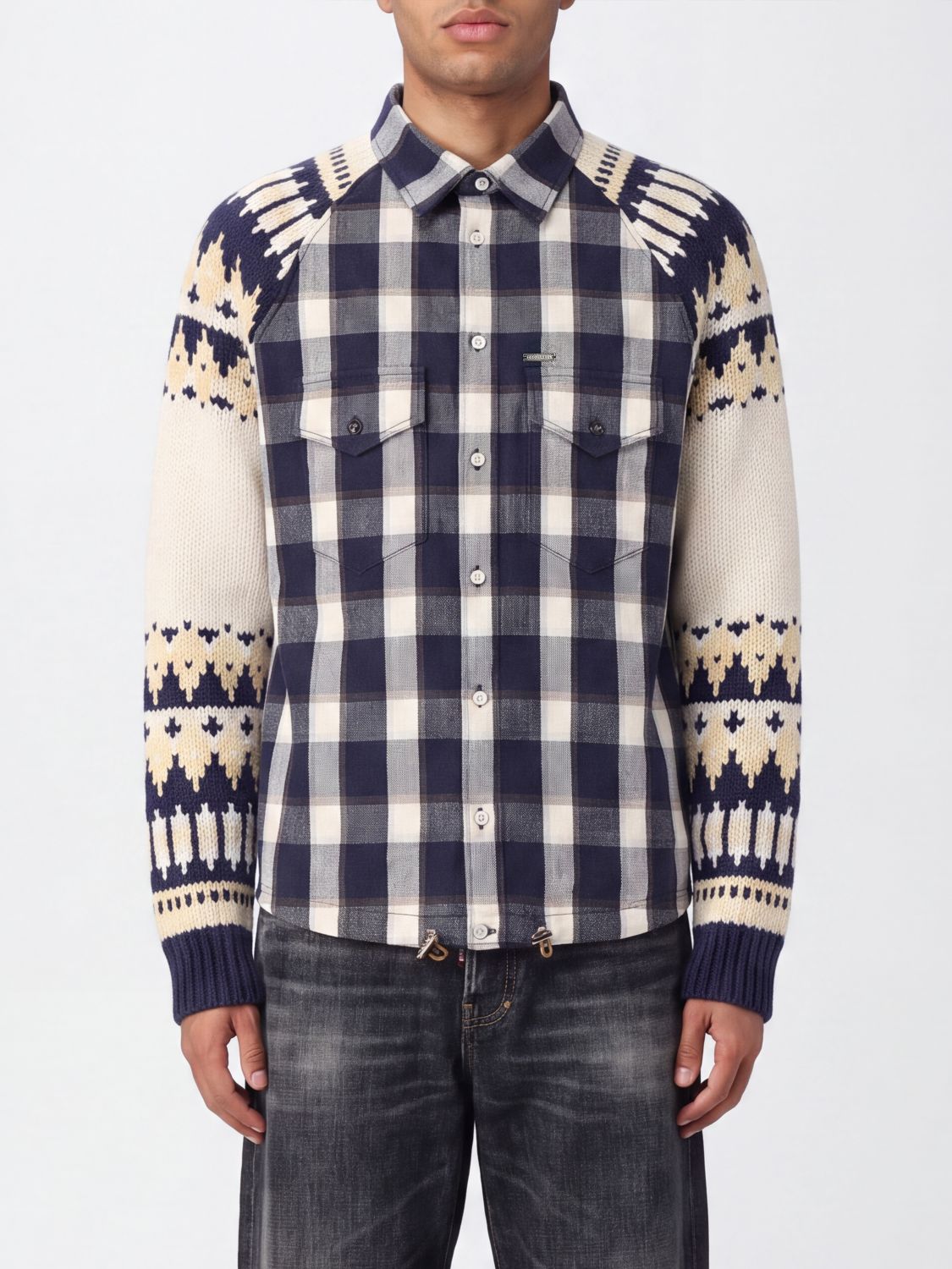 DSQUARED2 Shirt Men color Multicolor