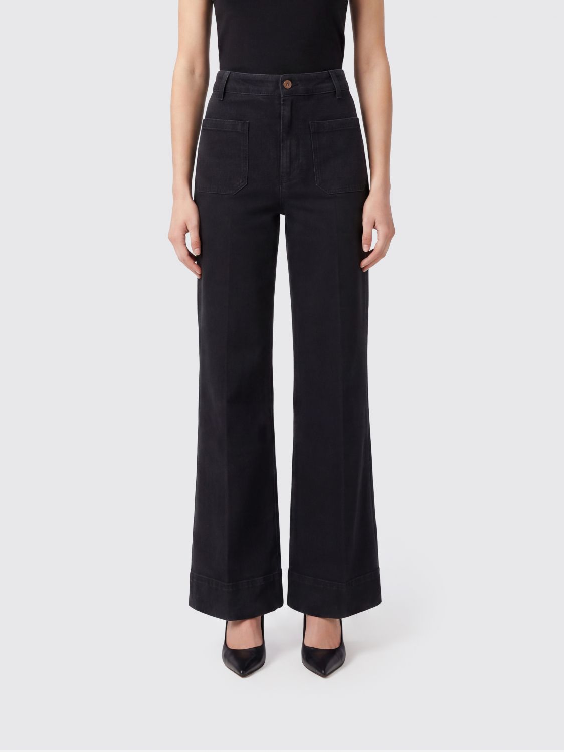 VICTORIA VICTORIA BECKHAM Jeans Woman color Black