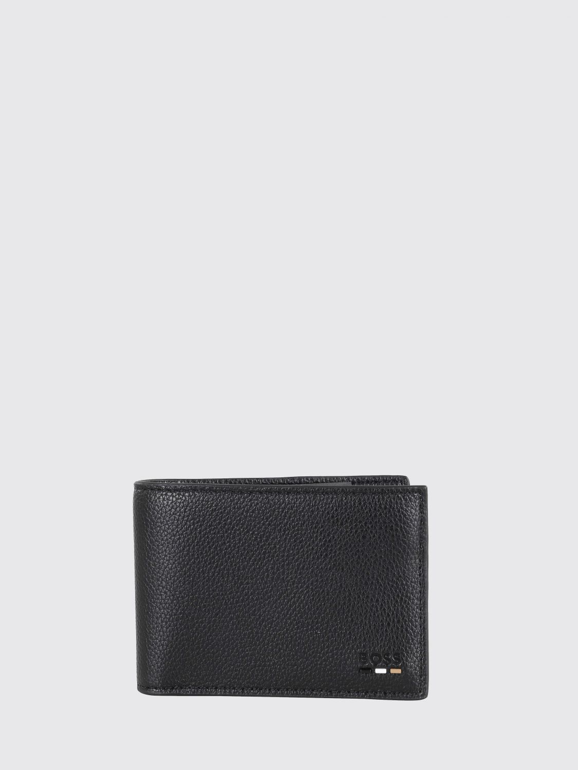 BOSS Bifold Wallet in Synthetic Leather with Emed Logo and Card Slots