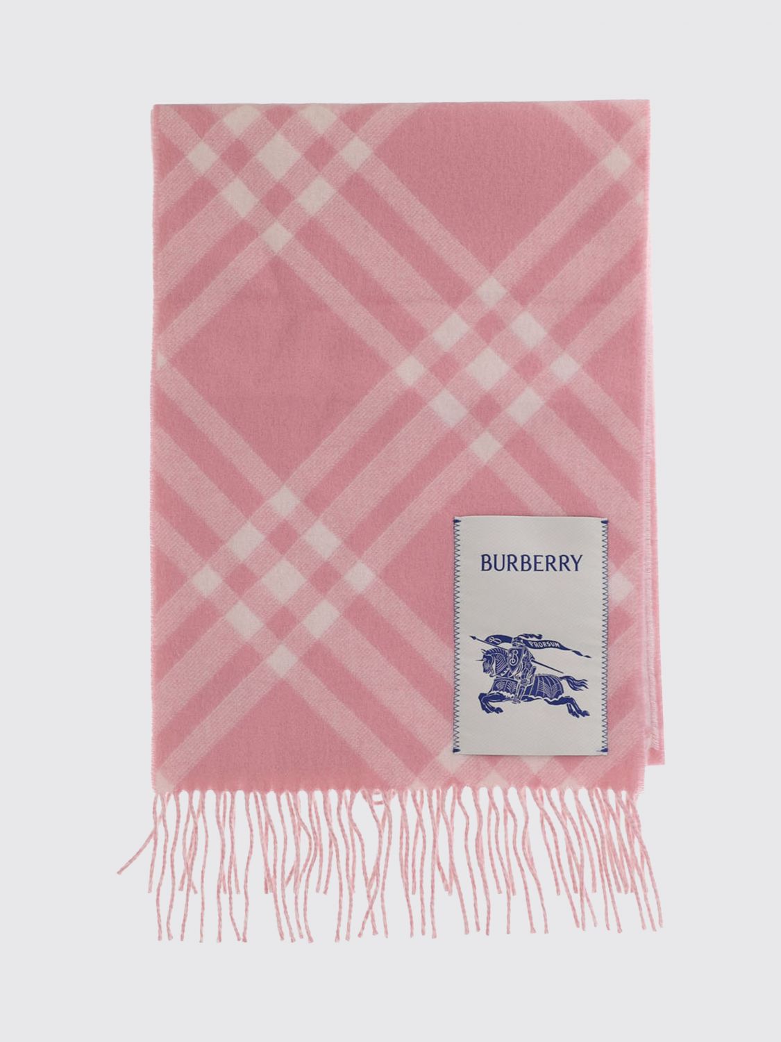 BURBERRY Scarf Woman color Pink