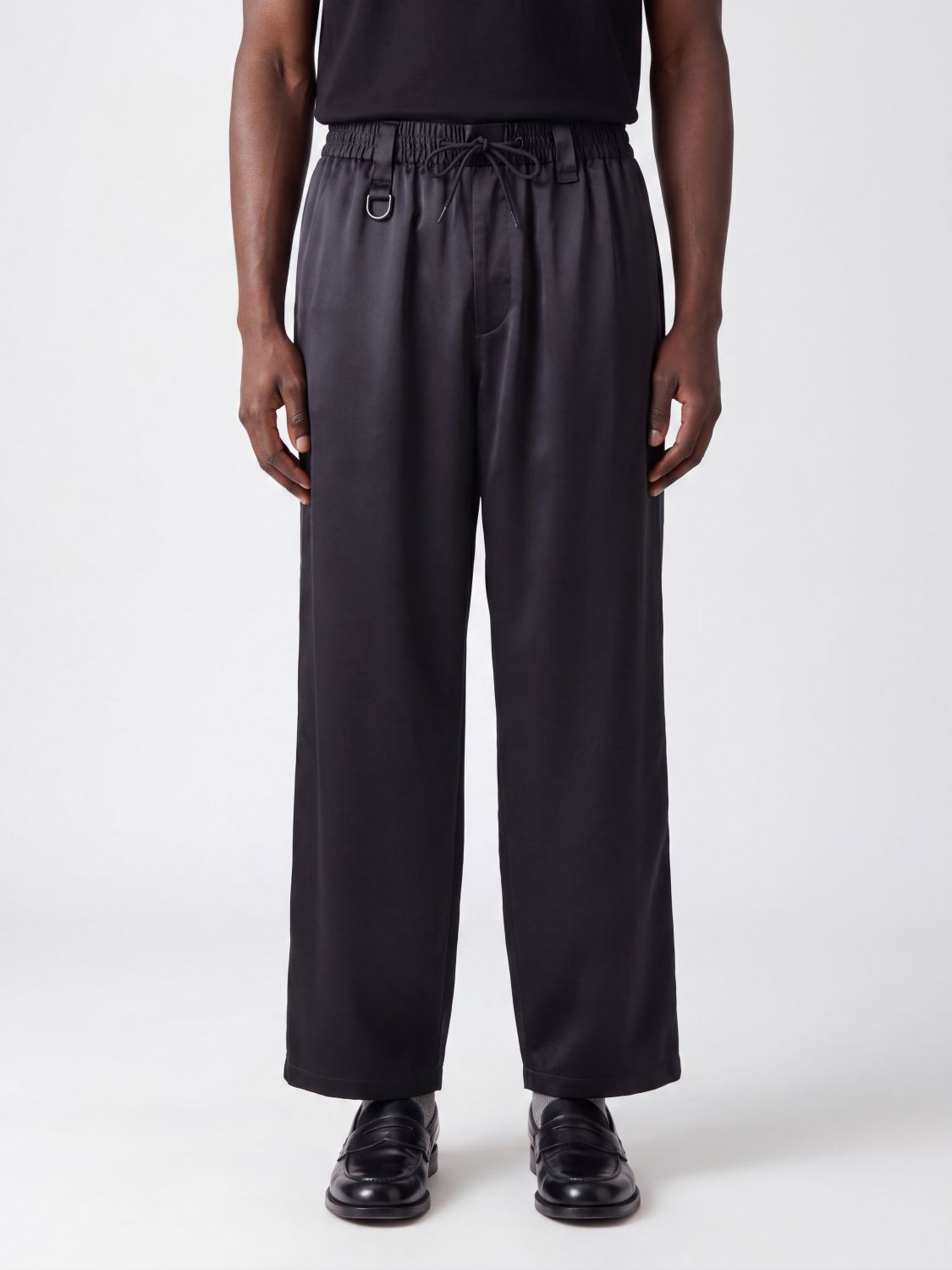 Y-3 Pants Men color Black