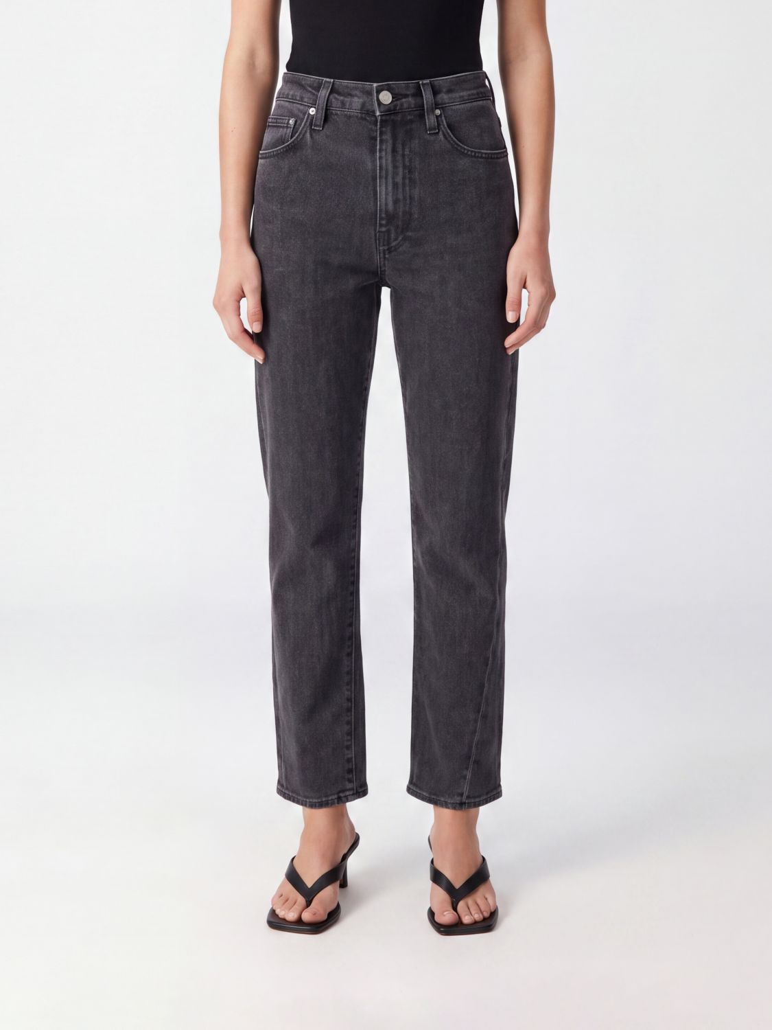TOTEME Jeans Woman color Grey