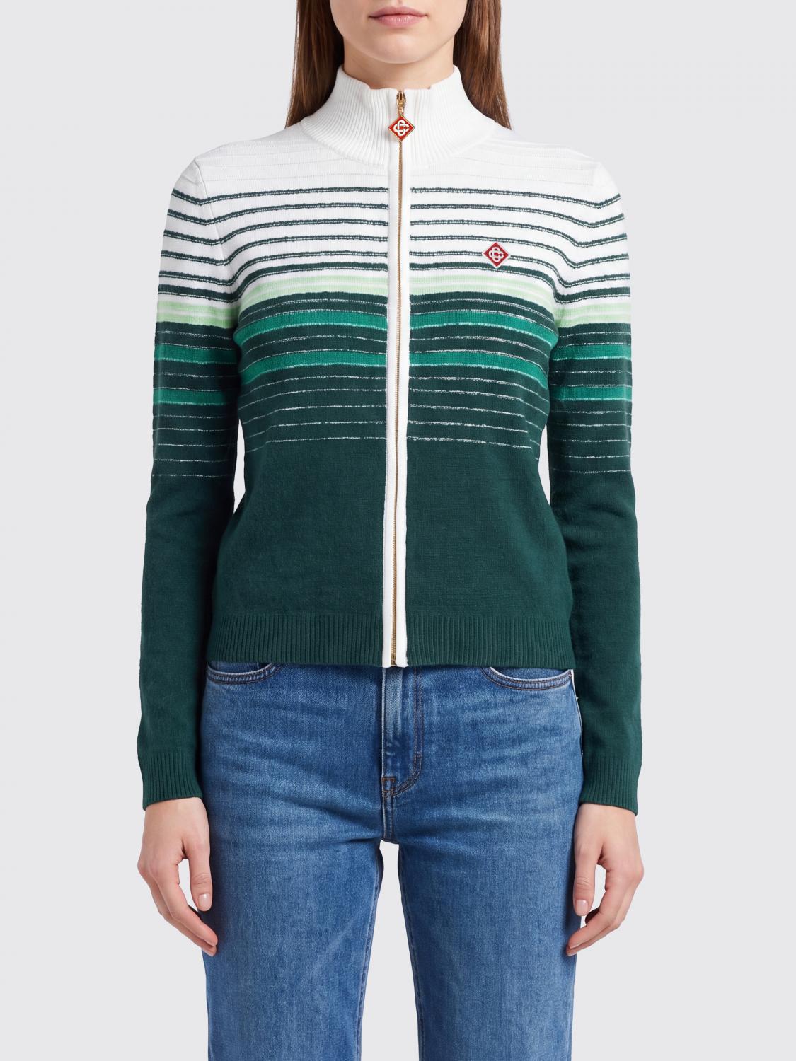 CASABLANCA Sweater Woman color Green