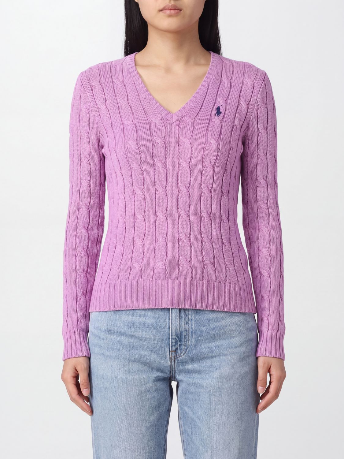 POLO RALPH LAUREN Sweater Woman color Pink