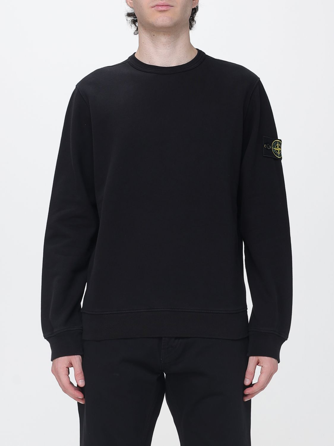 STONE ISLAND Felpa Uomo colore Nero