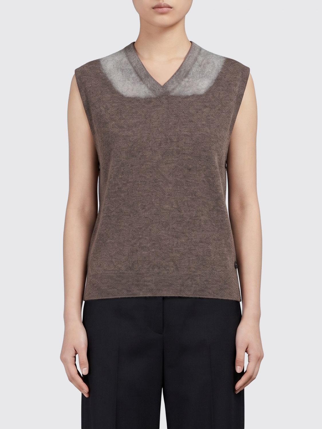 MAISON MARGIELA Sweater Woman color Mud