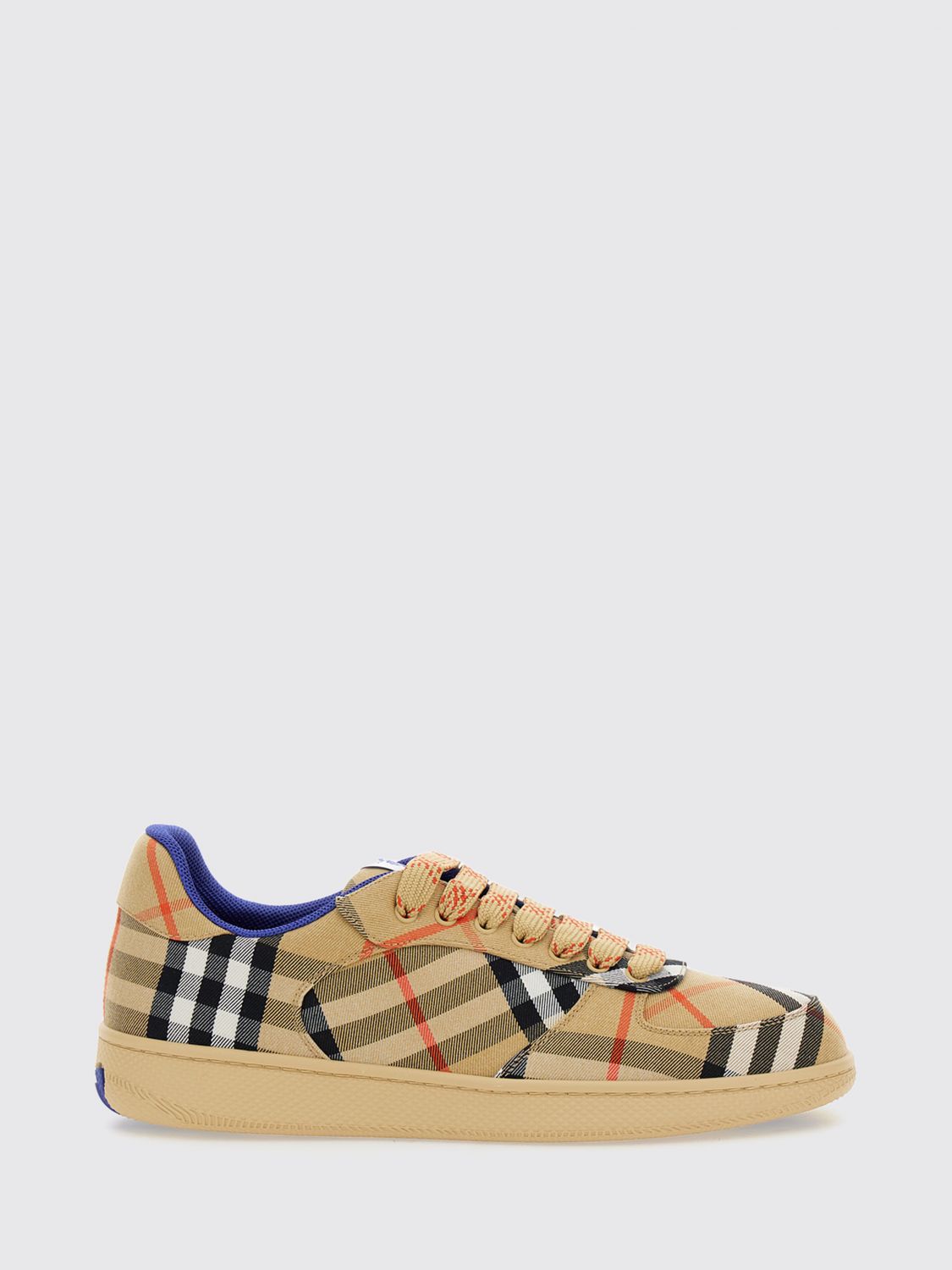 BURBERRY Terrace Low-Top-Sneaker mit Vintage Check-Muster