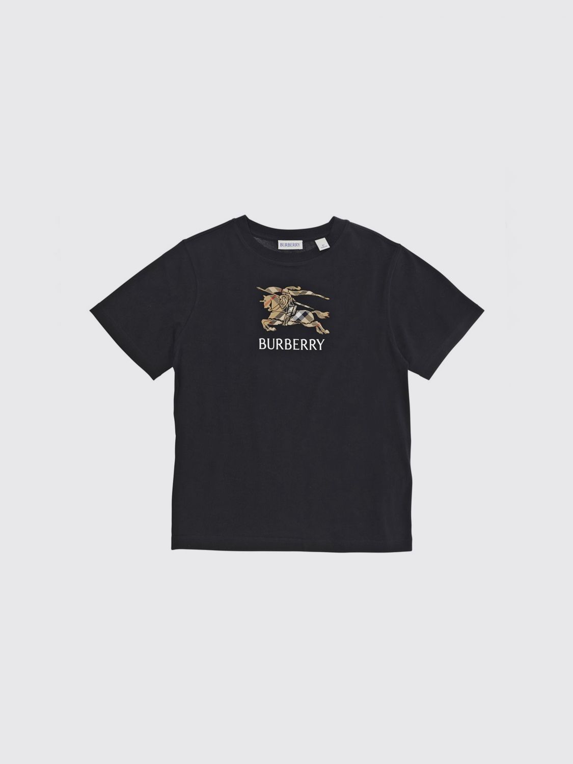 BURBERRY T-Shirt Kids color Black