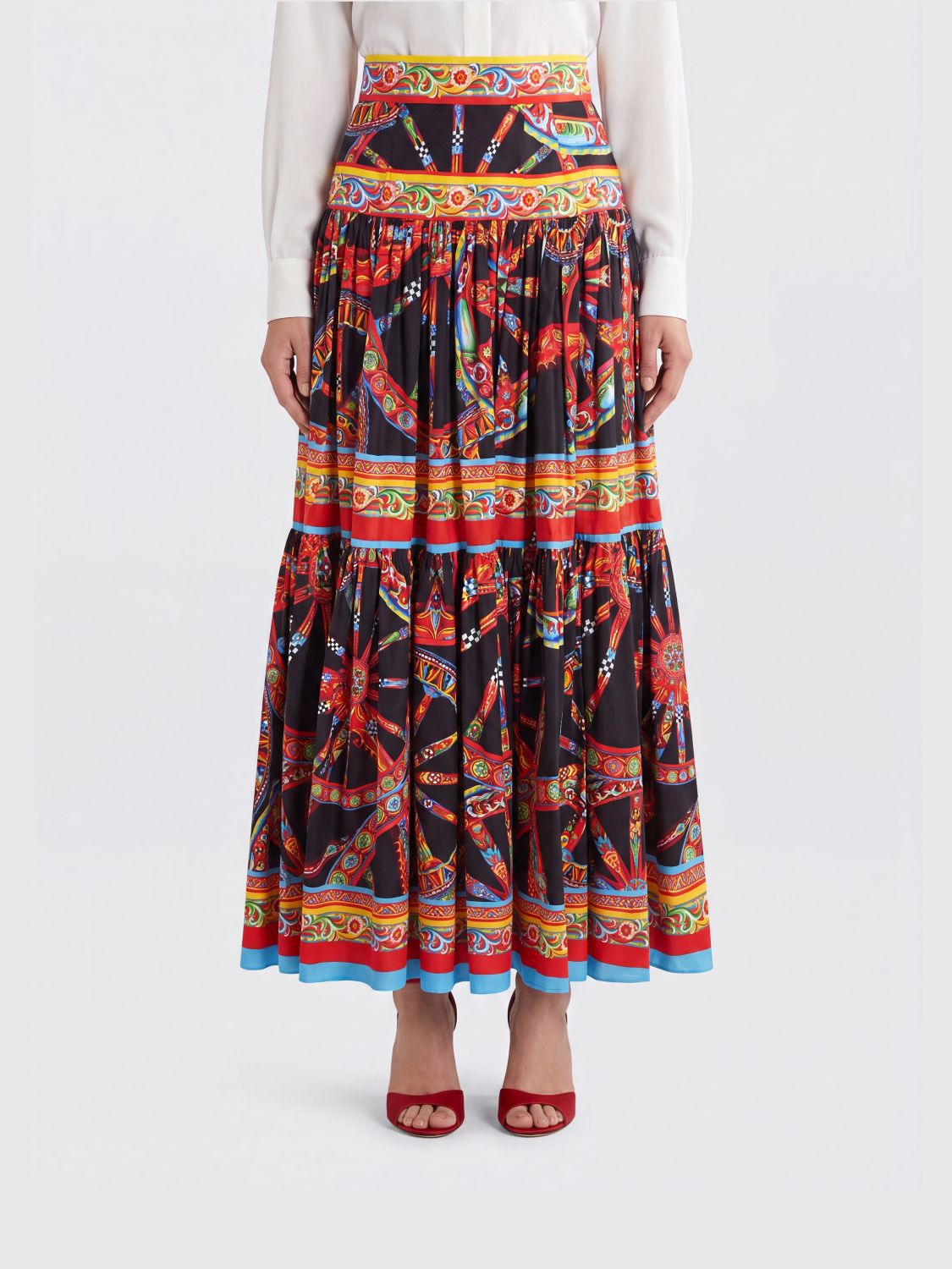 DOLCE & GABBANA Skirt Woman color Multicolor