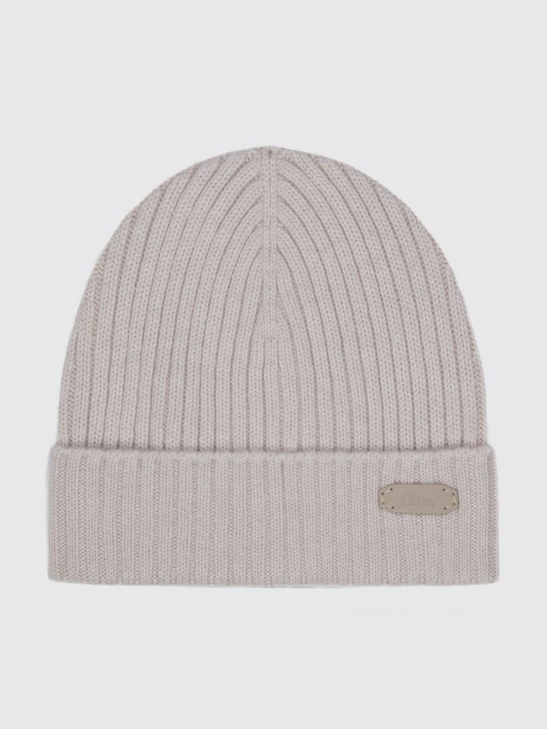 Brioni Hat Men color Beige · M