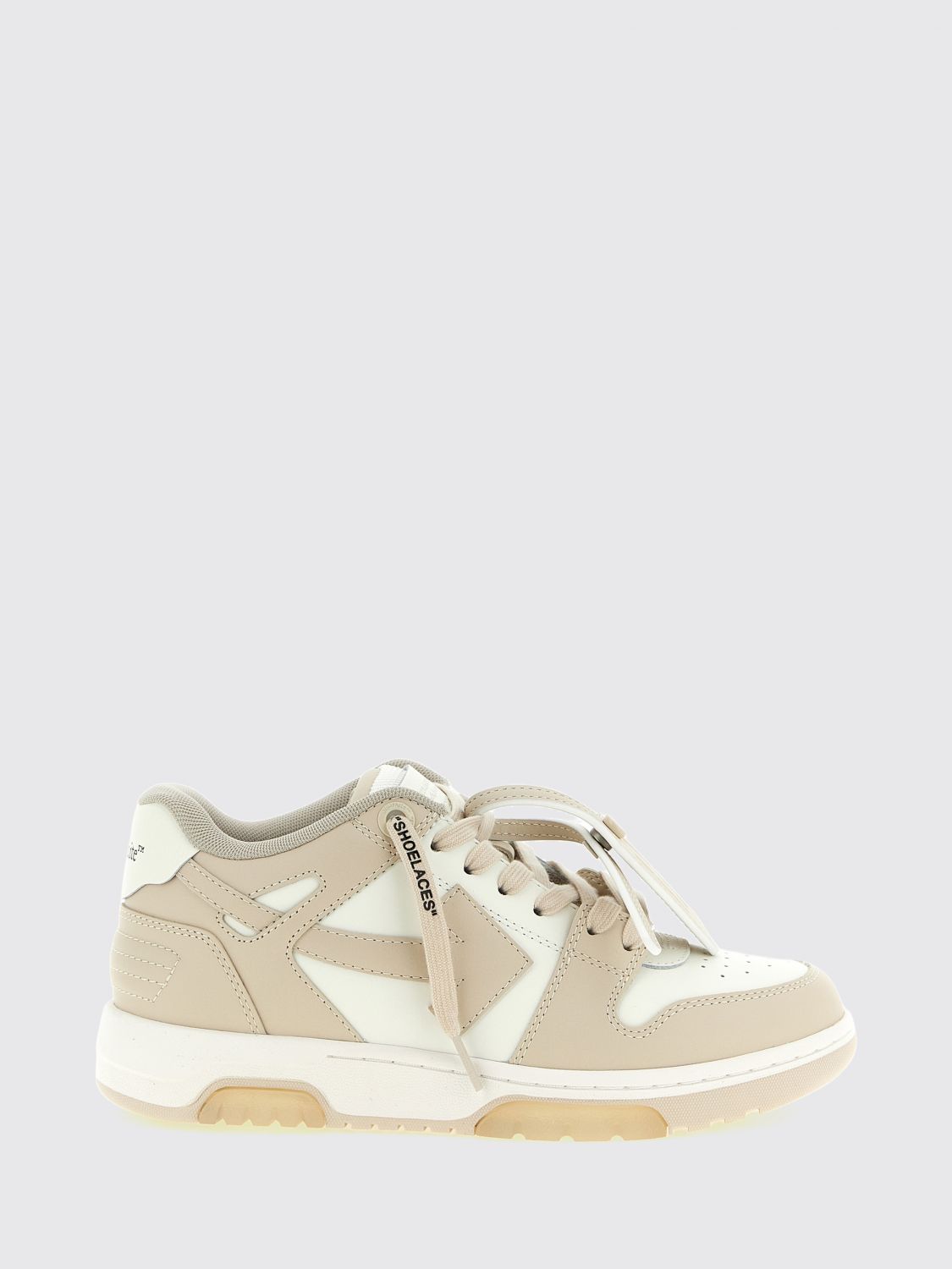 OFF-WHITE Sneakers Woman color Beige