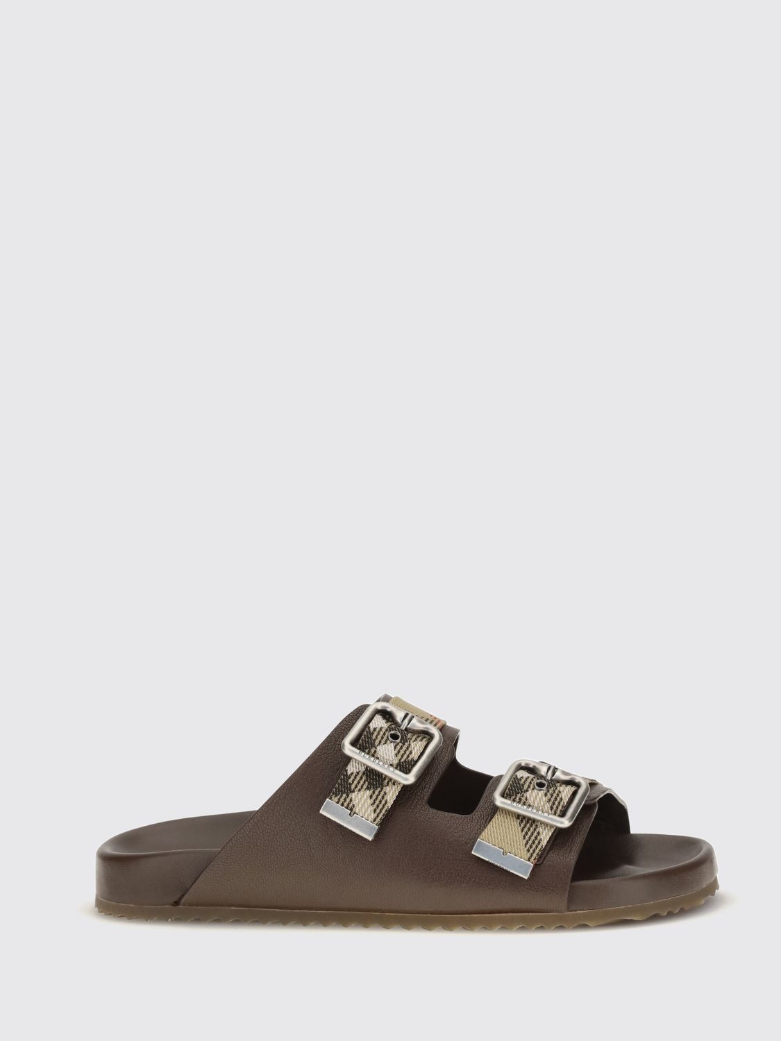 BURBERRY Sandals Men color Brown