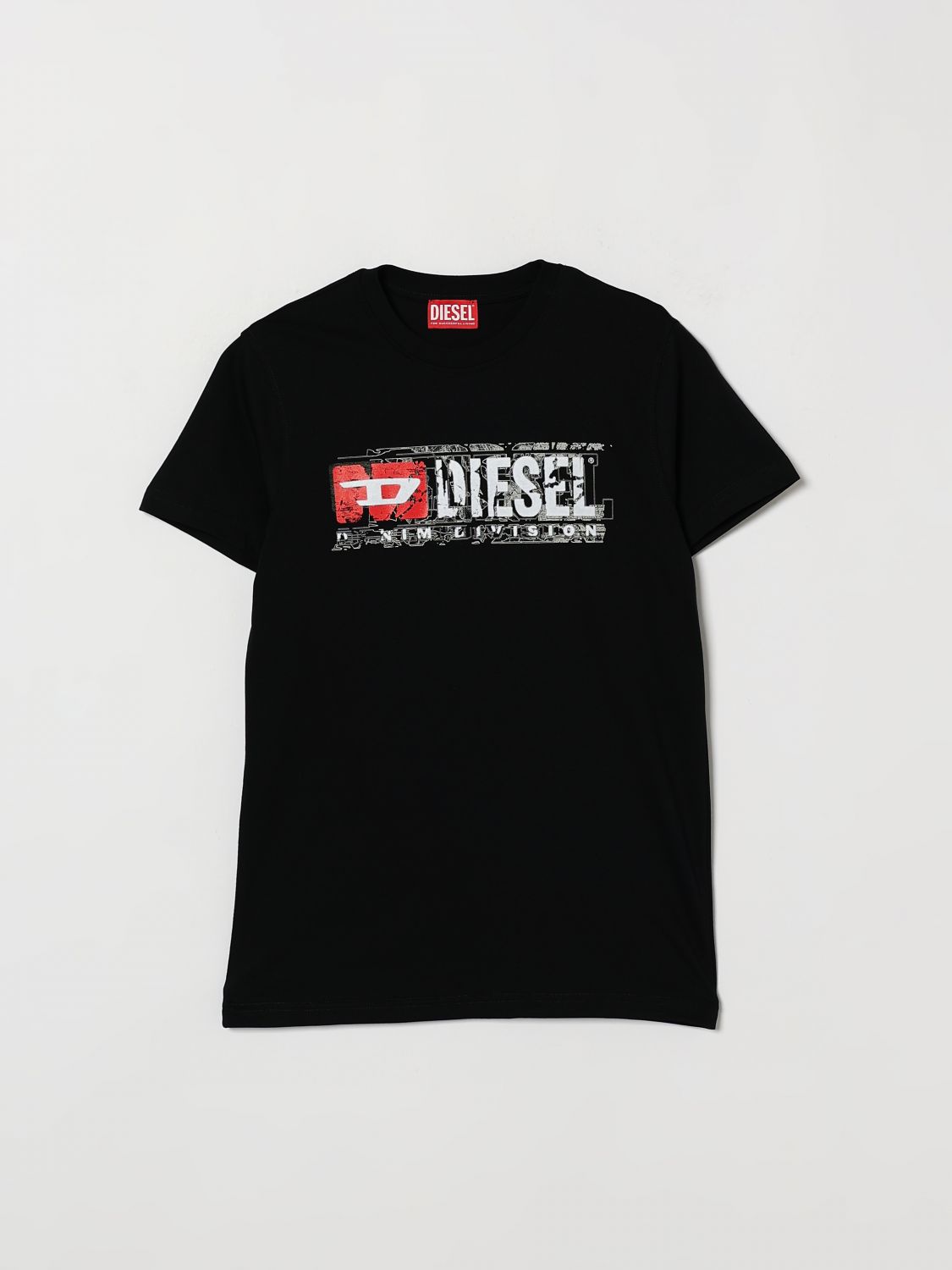 DIESEL T-Shirt Bambino colore Nero