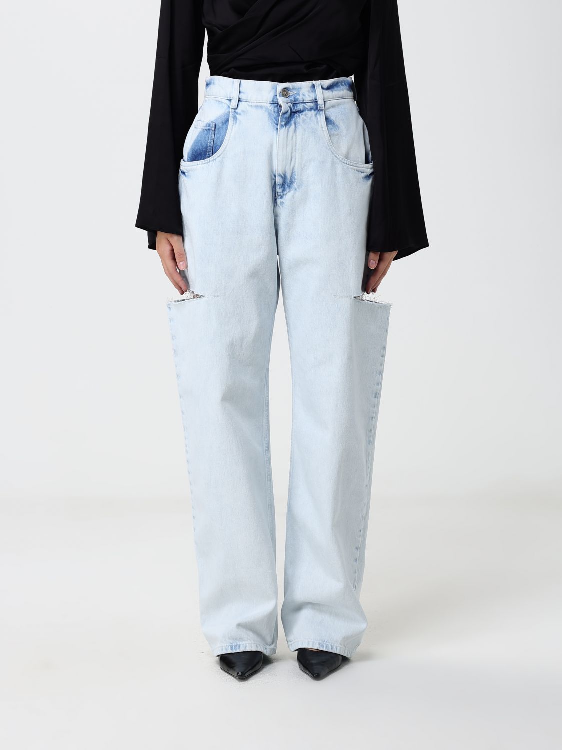 MAISON MARGIELA Jeans Donna colore Azzurro