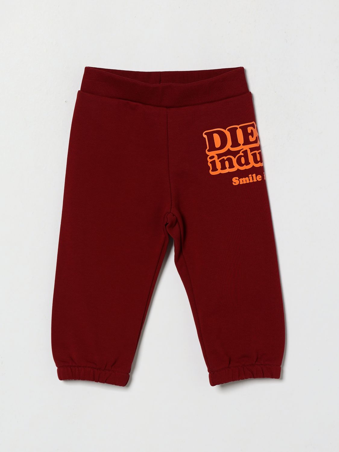 DIESEL Pants Kids color Burgundy