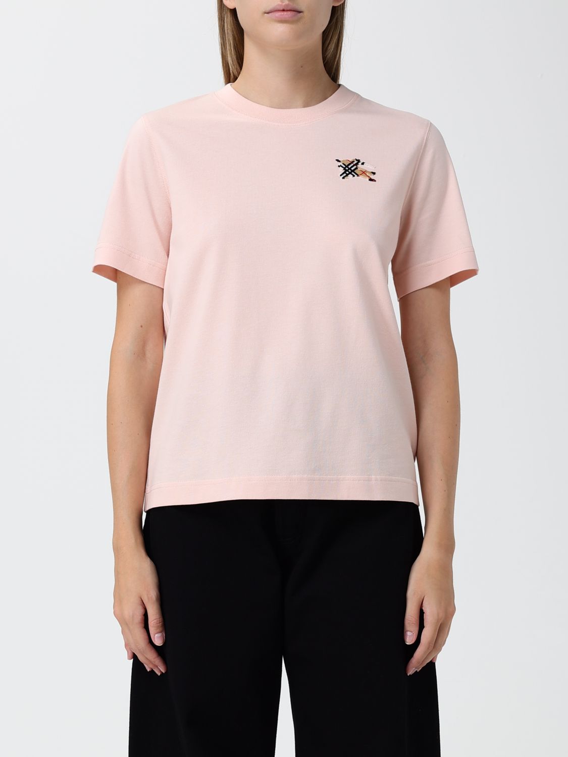BURBERRY T-Shirt Woman color Pink