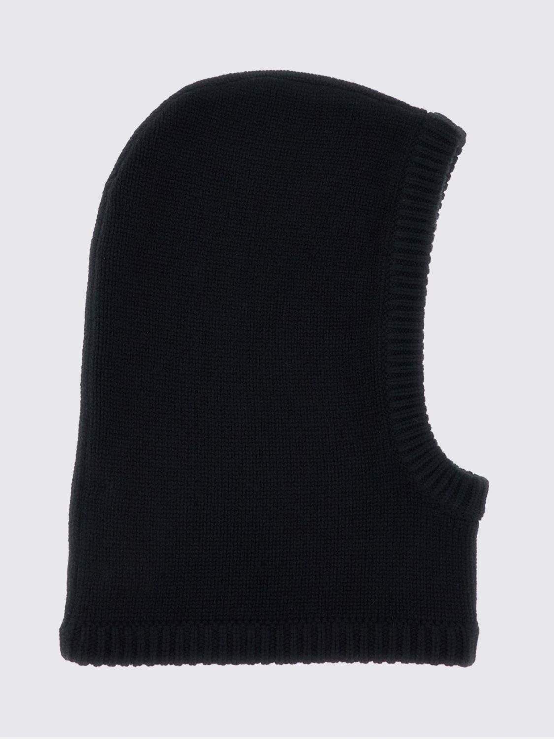 Lisa Yang Pure Cashmere Balaclava with Ribbed Edges · OS