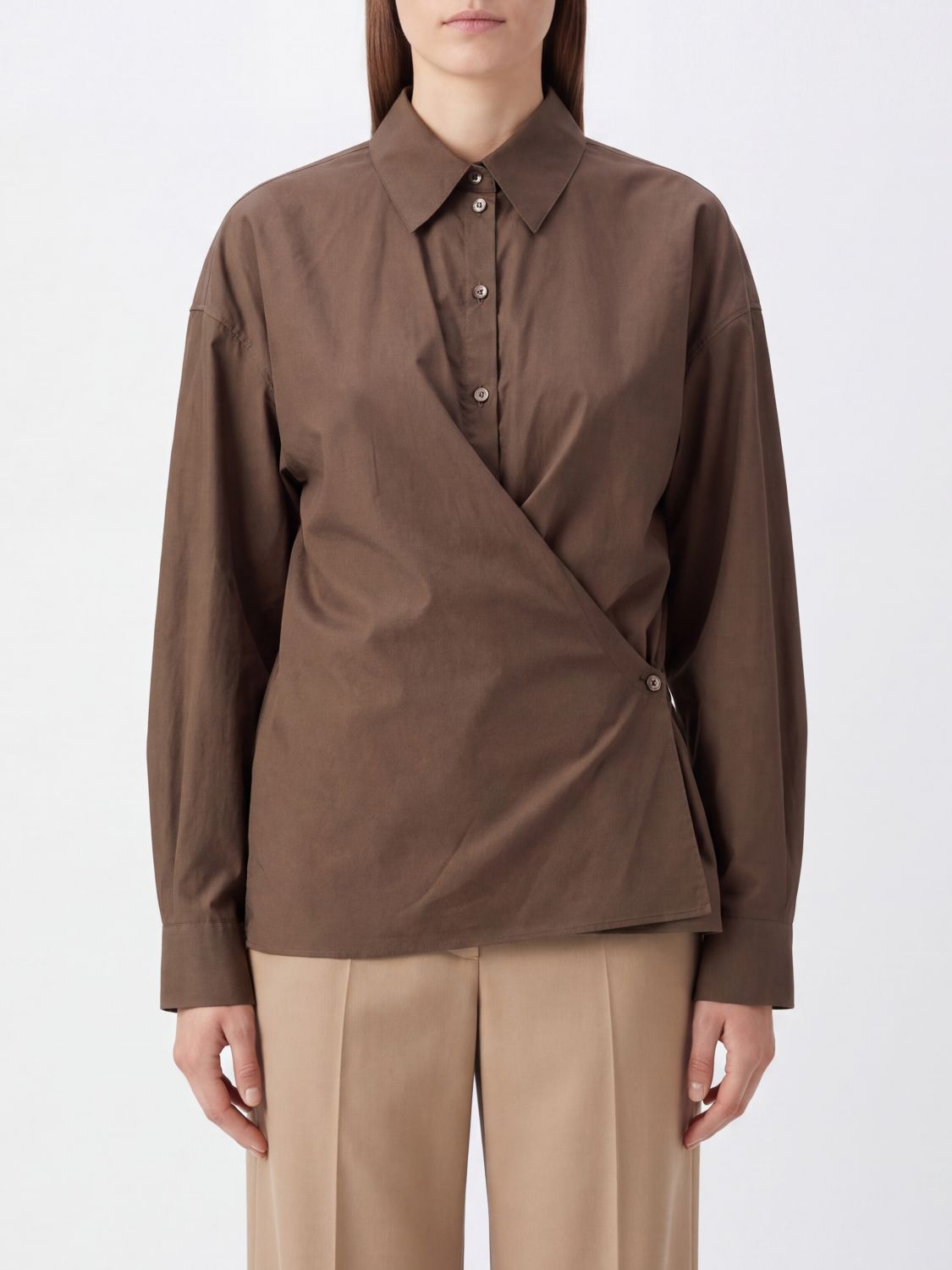 LEMAIRE Shirt Woman color Ivory