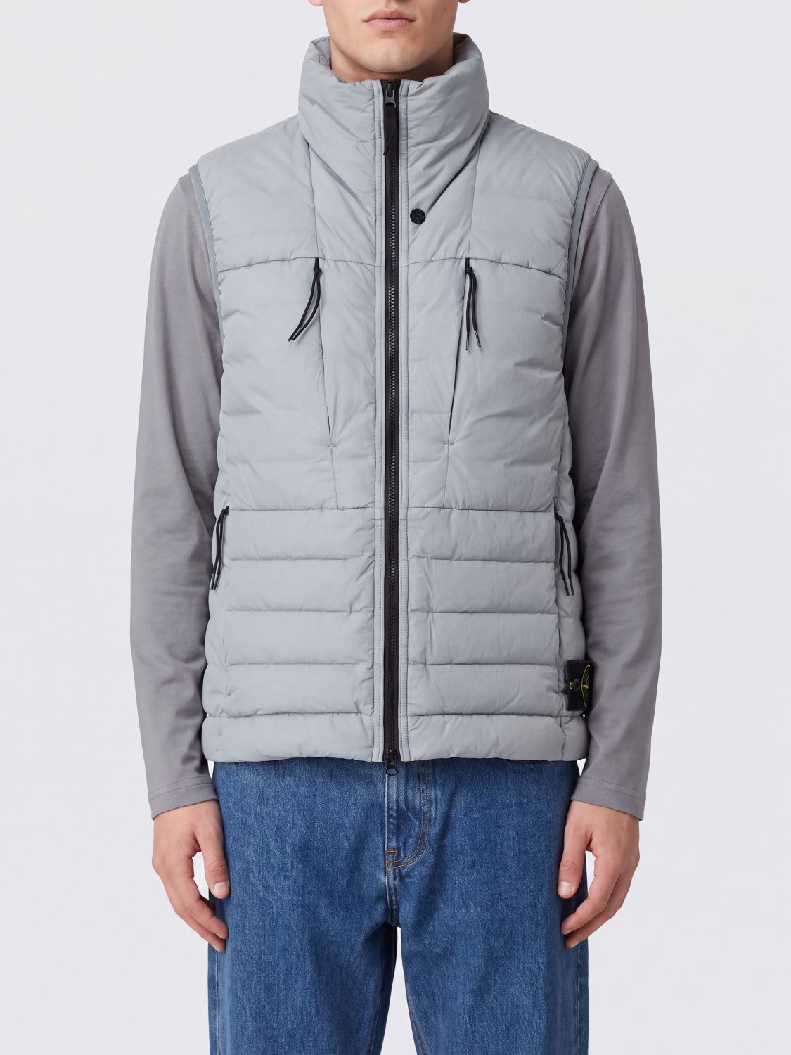 STONE ISLAND Gilet Uomo colore Ghiaccio