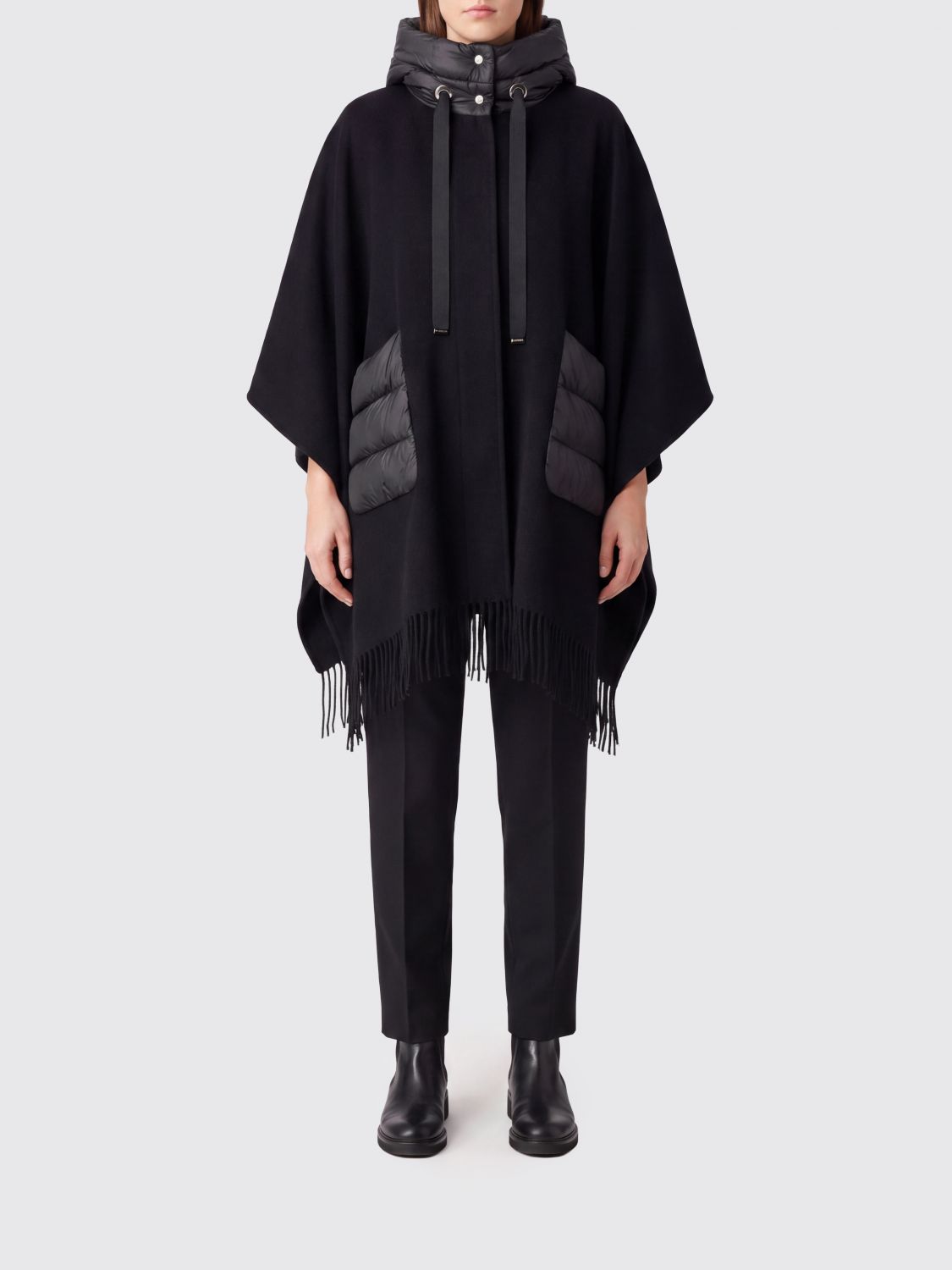 HERNO Coat Woman color Black