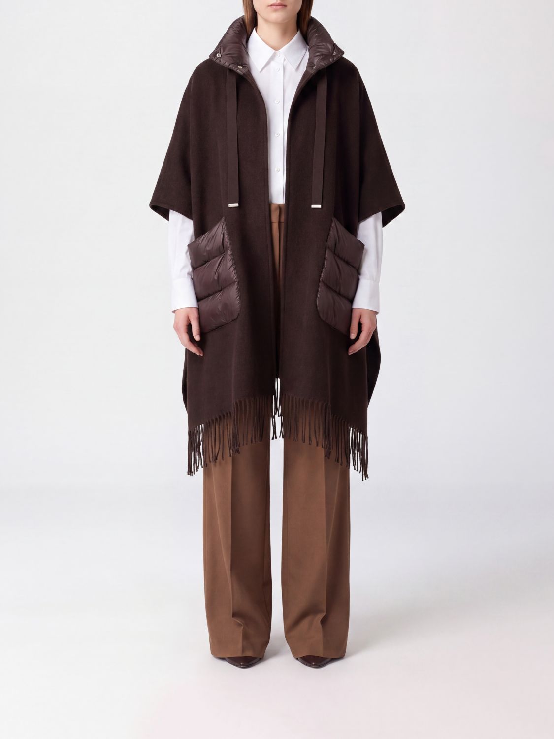 HERNO Coat Woman color Brown