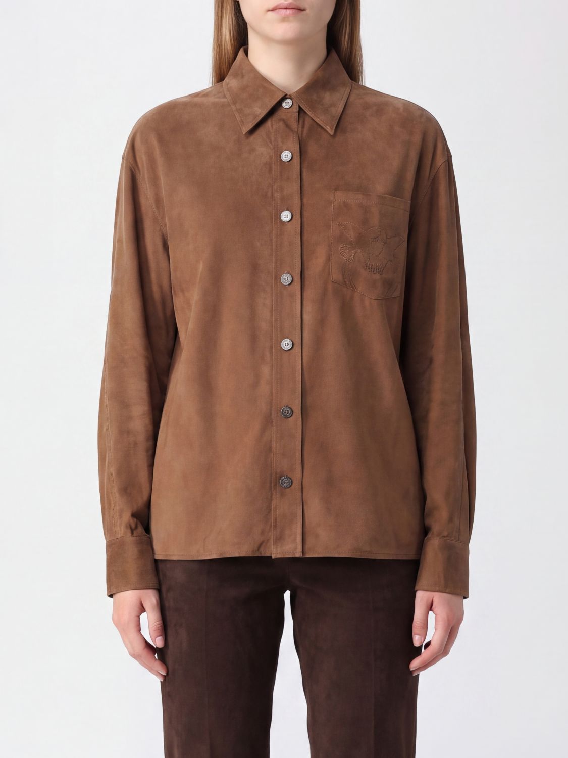 PINKO T-Shirt Woman color Brown
