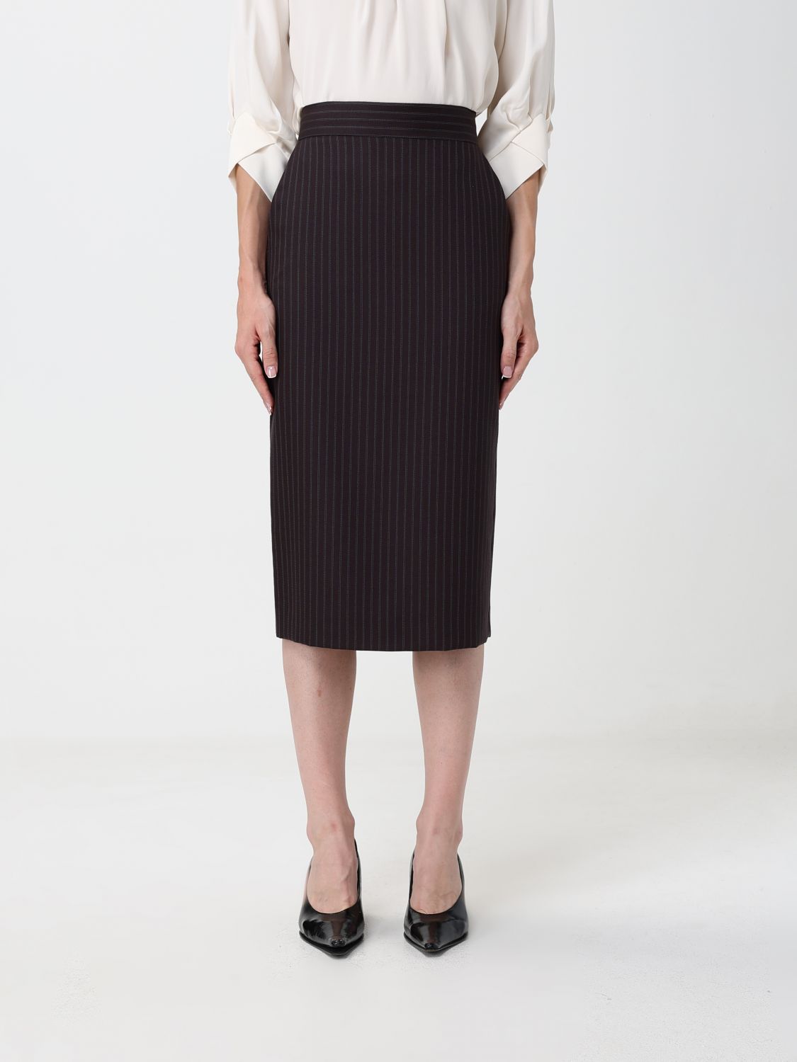 ELISABETTA FRANCHI Skirt Woman color Brown