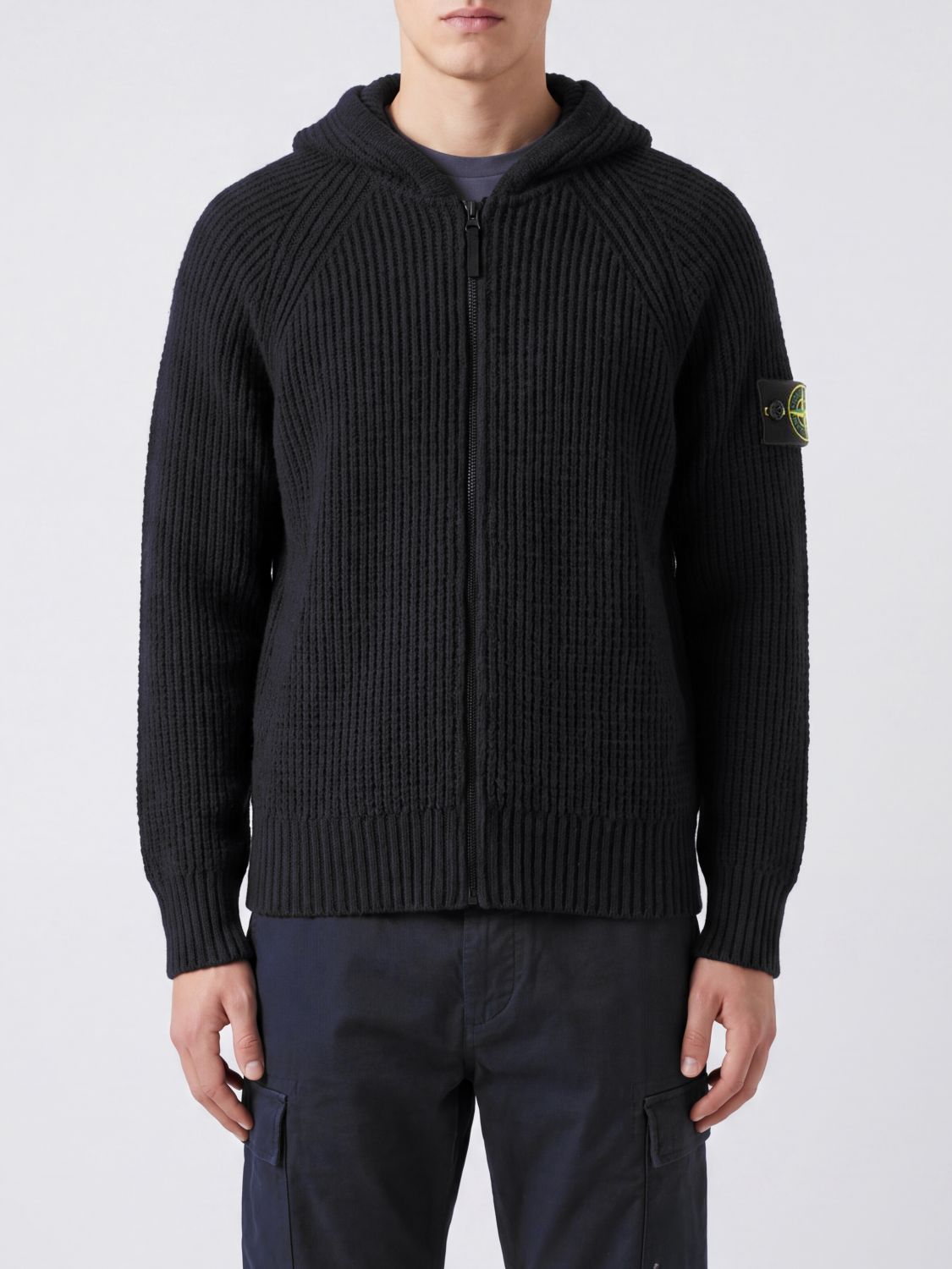 STONE ISLAND Felpa Uomo colore Nero