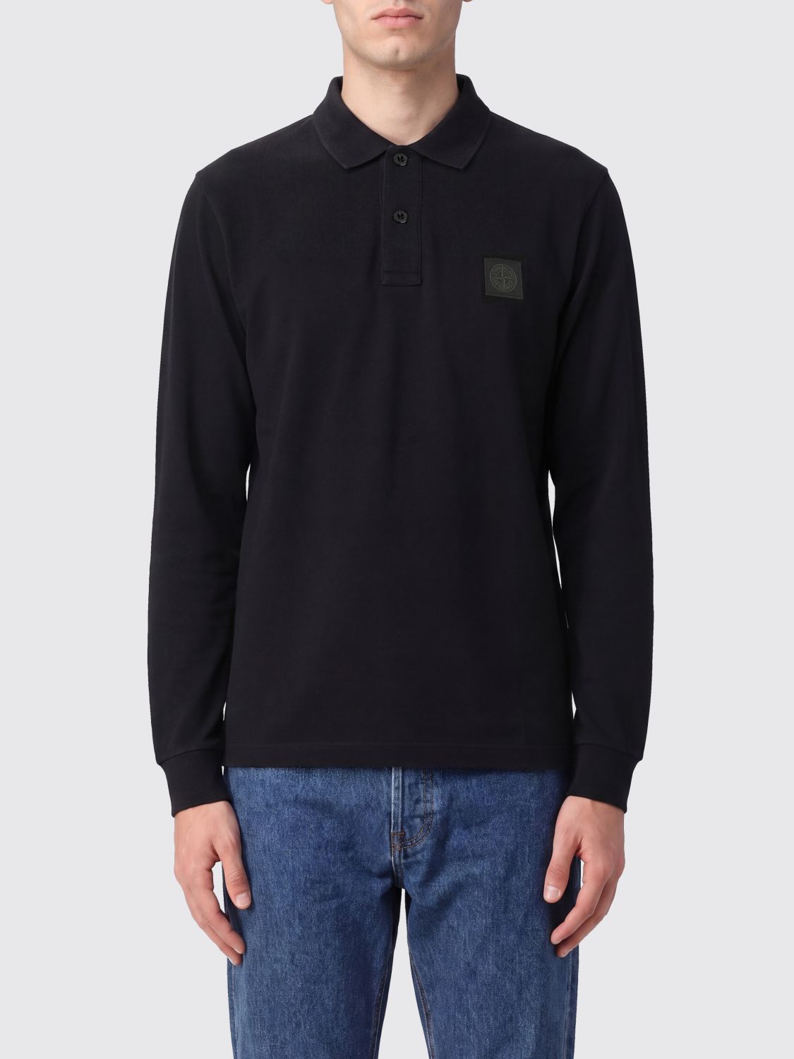 STONE ISLAND Polo Uomo colore Nero