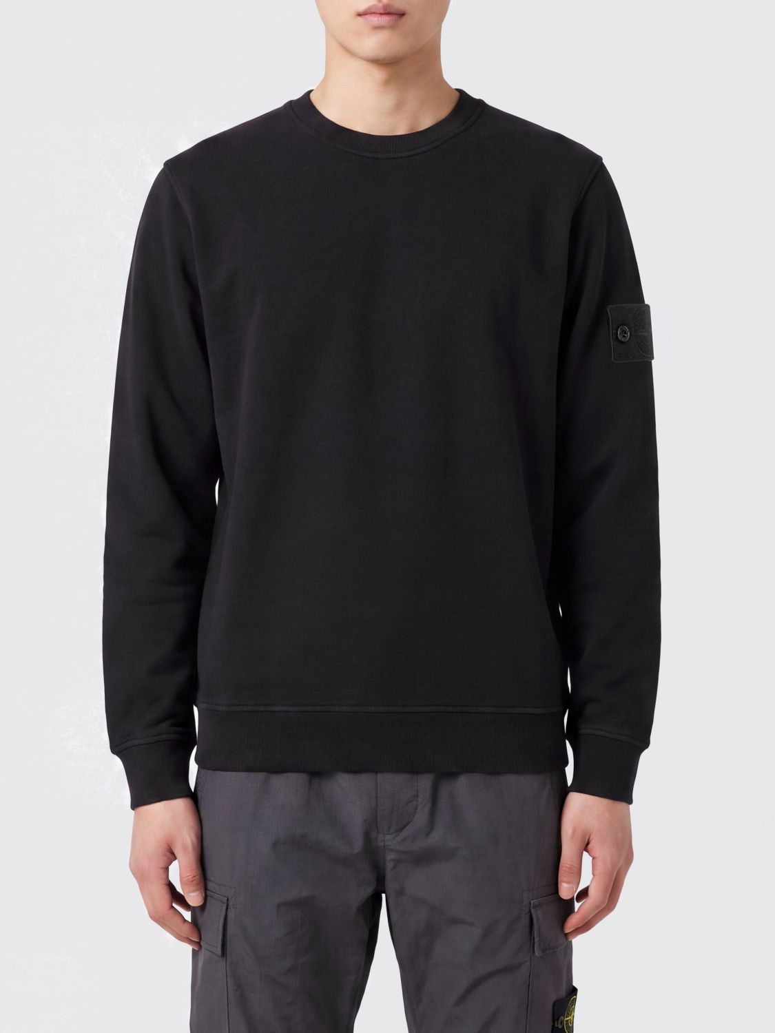 STONE ISLAND Felpa Uomo colore Nero