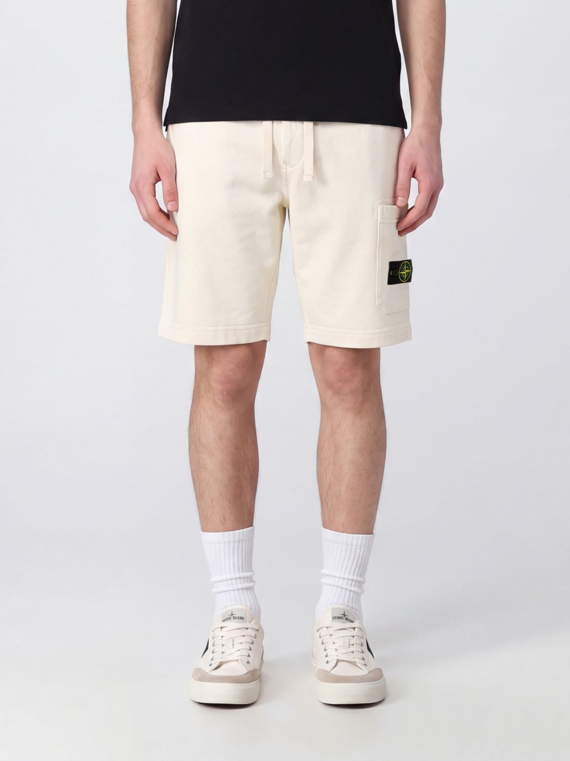 STONE ISLAND Pantaloncini Uomo colore Avorio