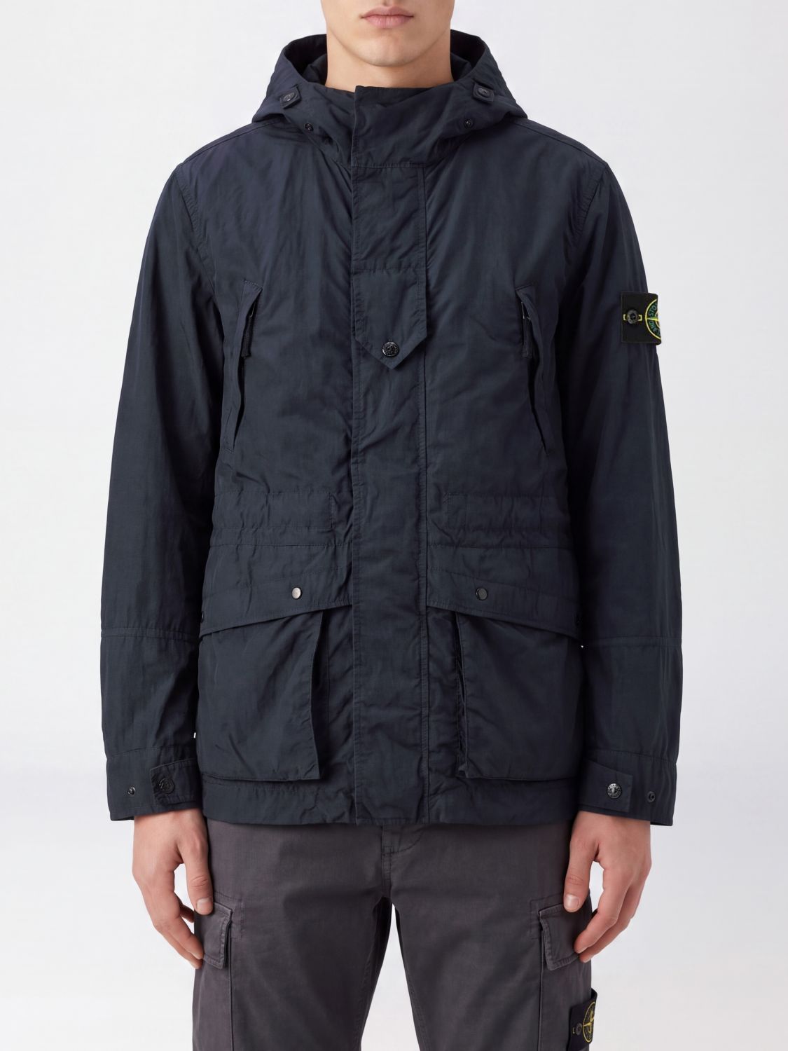 STONE ISLAND Giacca Uomo colore Blue Navy