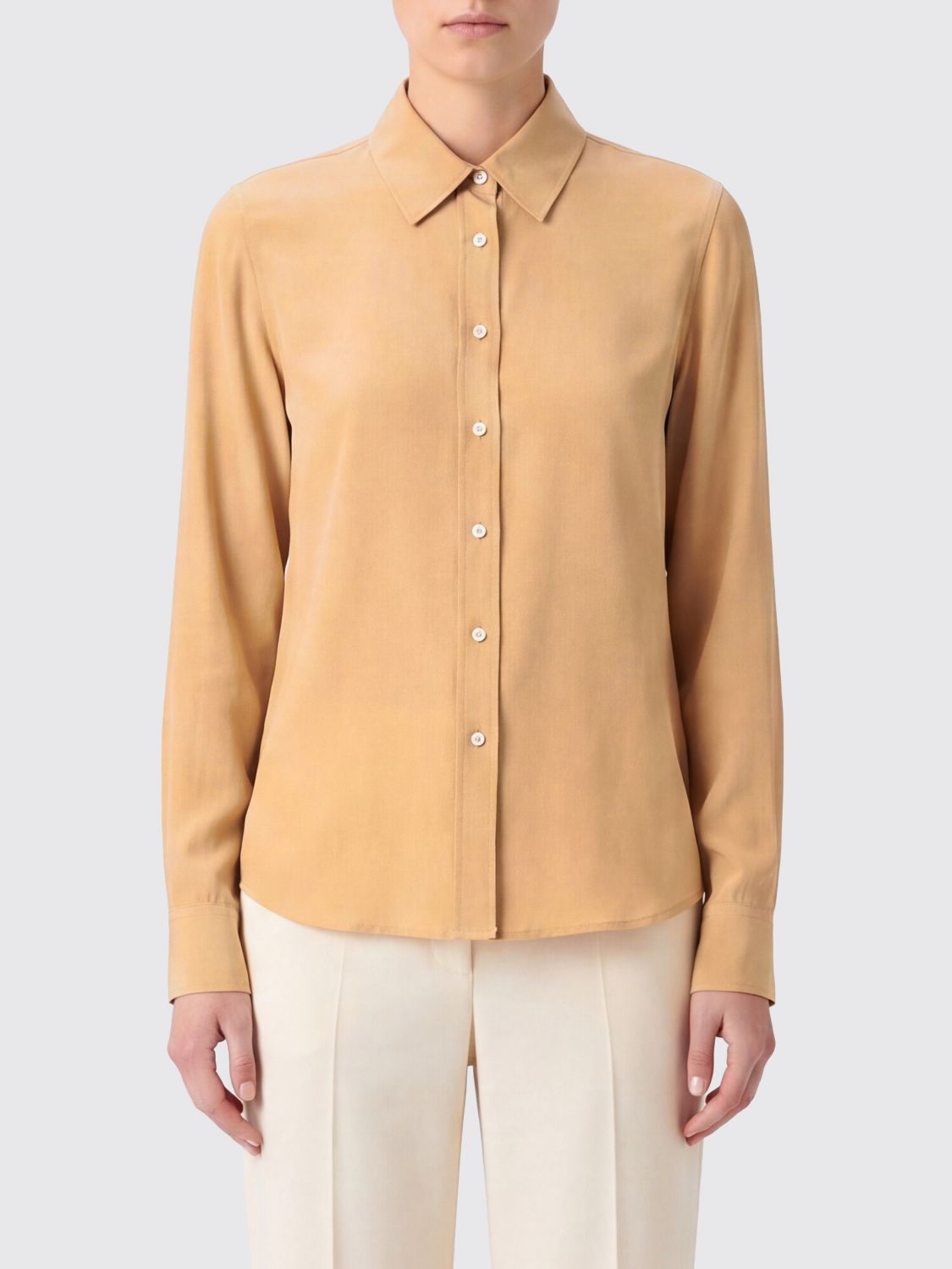 JIL SANDER Shirt Woman color Sand