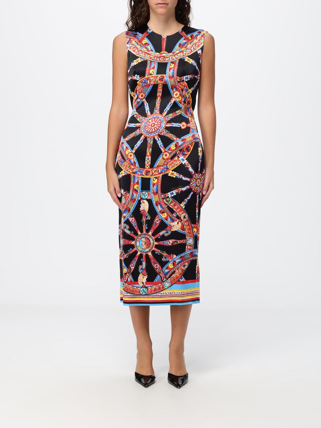 DOLCE & GABBANA Dress Woman color Multicolor