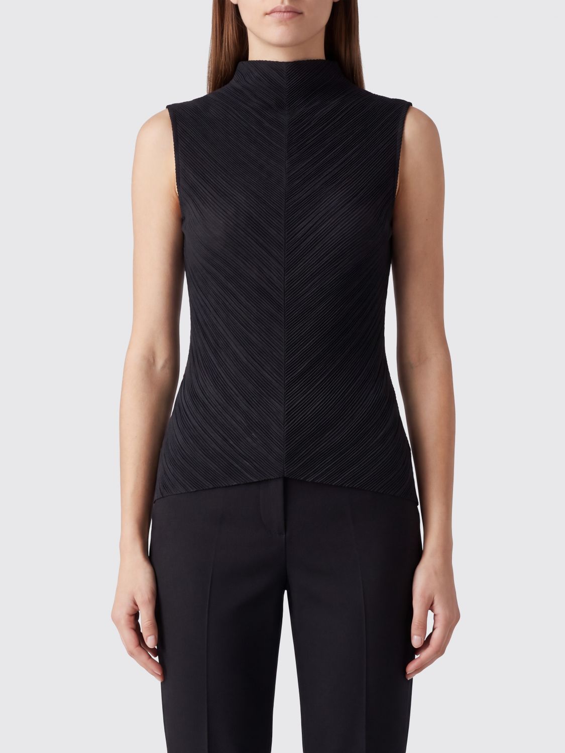 CALVIN KLEIN Top Woman color Black