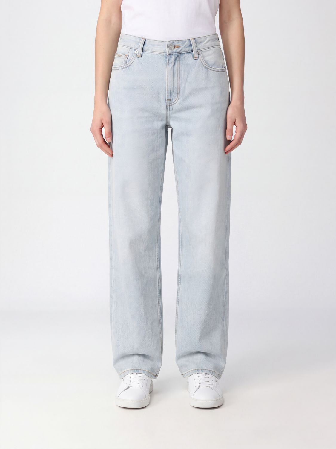 CALVIN KLEIN Jeans Woman color Indigo