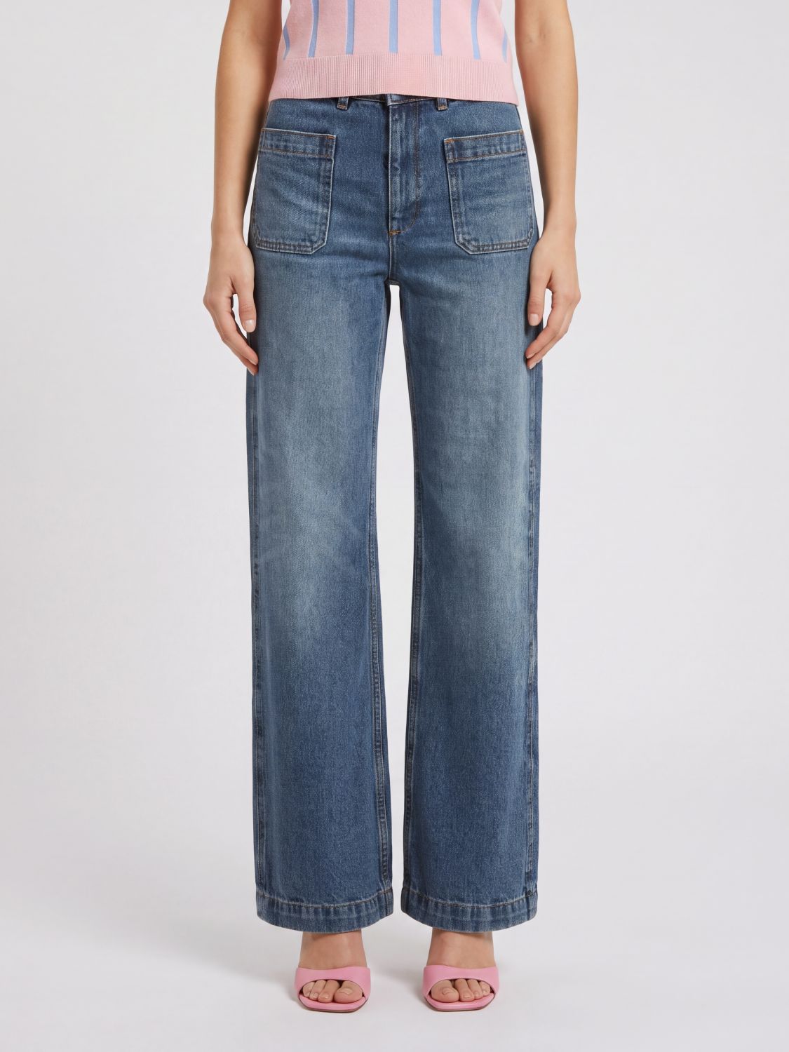 A. P.C. Jeans Donna colore Indaco