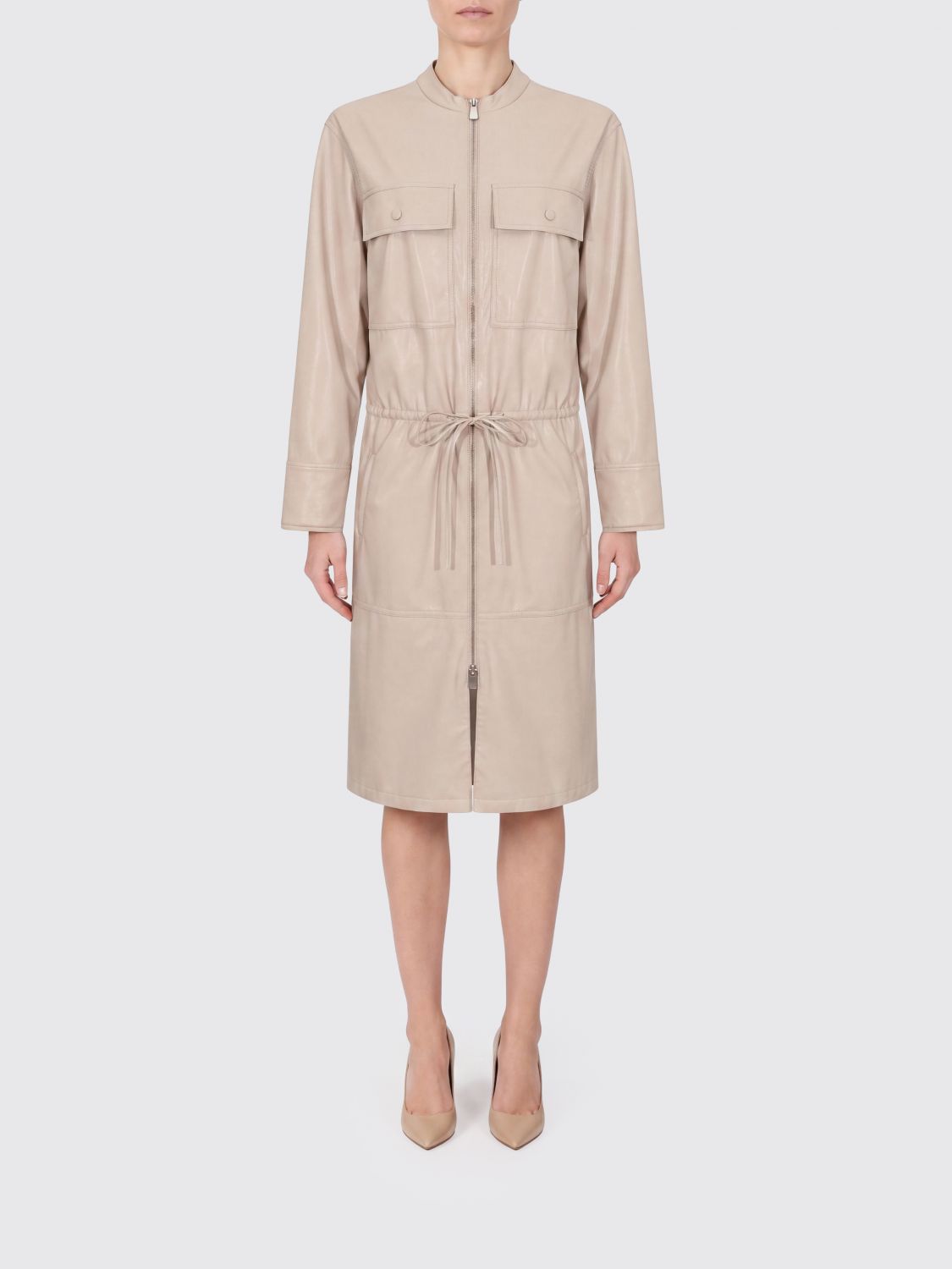 PINKO Dress Woman color Grey