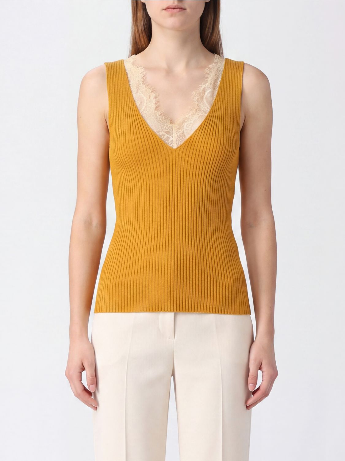 PINKO Top Woman color Gold