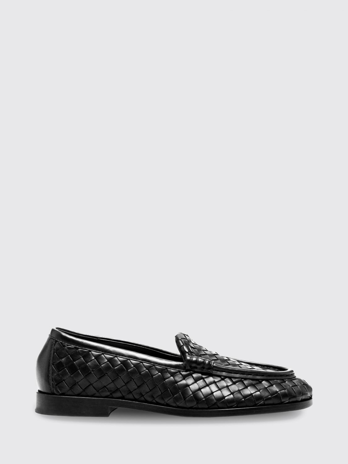 BOTTEGA VENETA Silenzio Loafer von aus Intrecciato-Lammleder