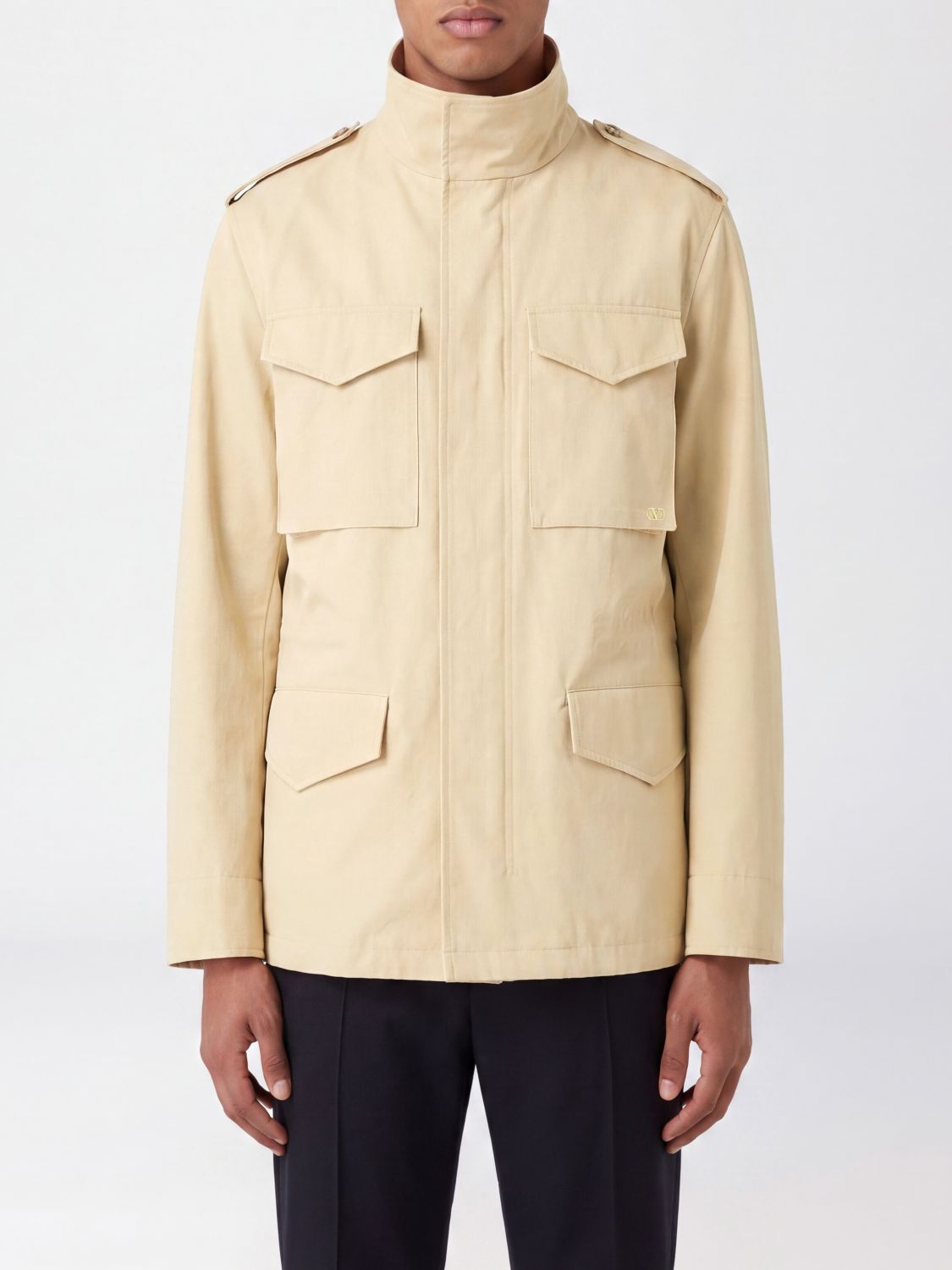 VALENTINO GARAVANI Coat Men color White