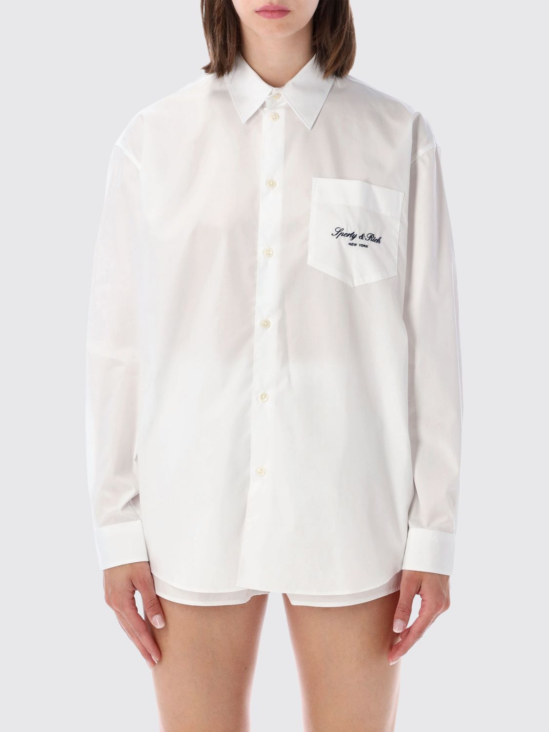 SPORTY & RICH T-Shirts Donna colore Bianco