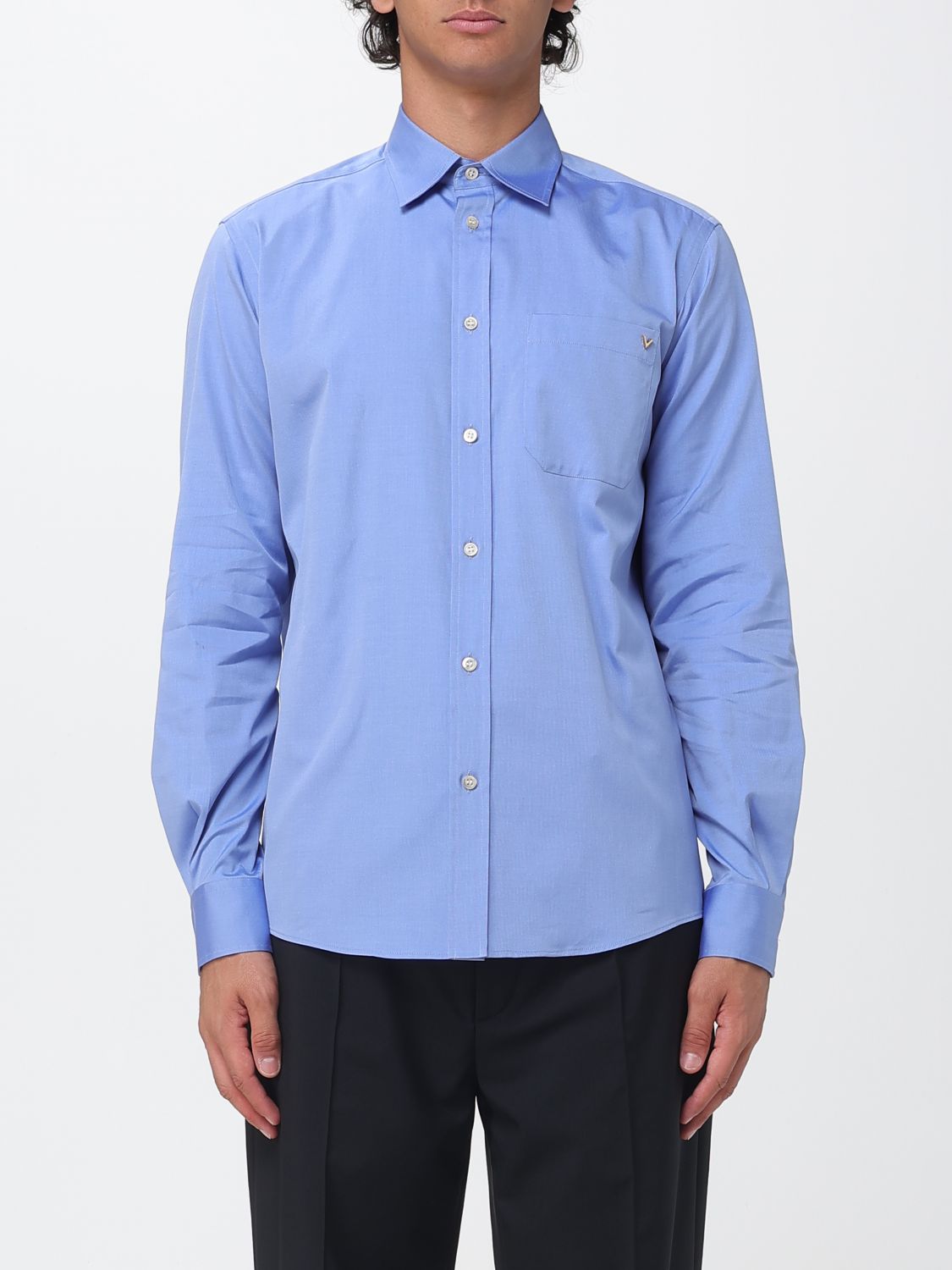 VALENTINO GARAVANI Shirt Men color Blue