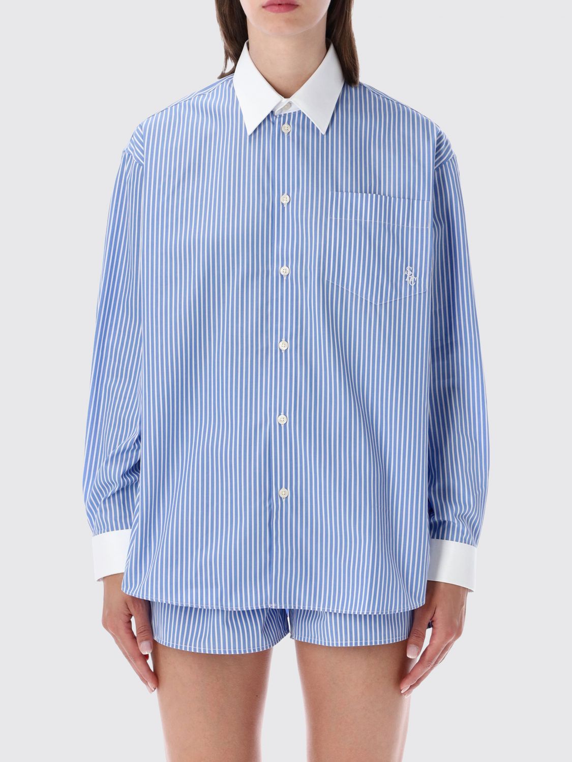 SPORTY & RICH T-Shirts Donna colore Rigato
