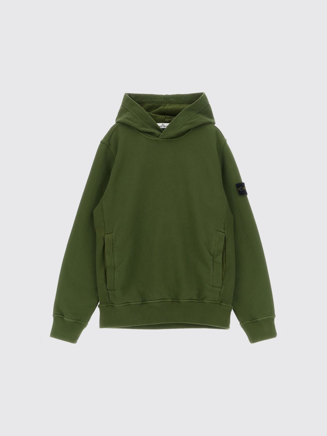 STONE ISLAND JUNIOR Maglia Bambino colore Militare