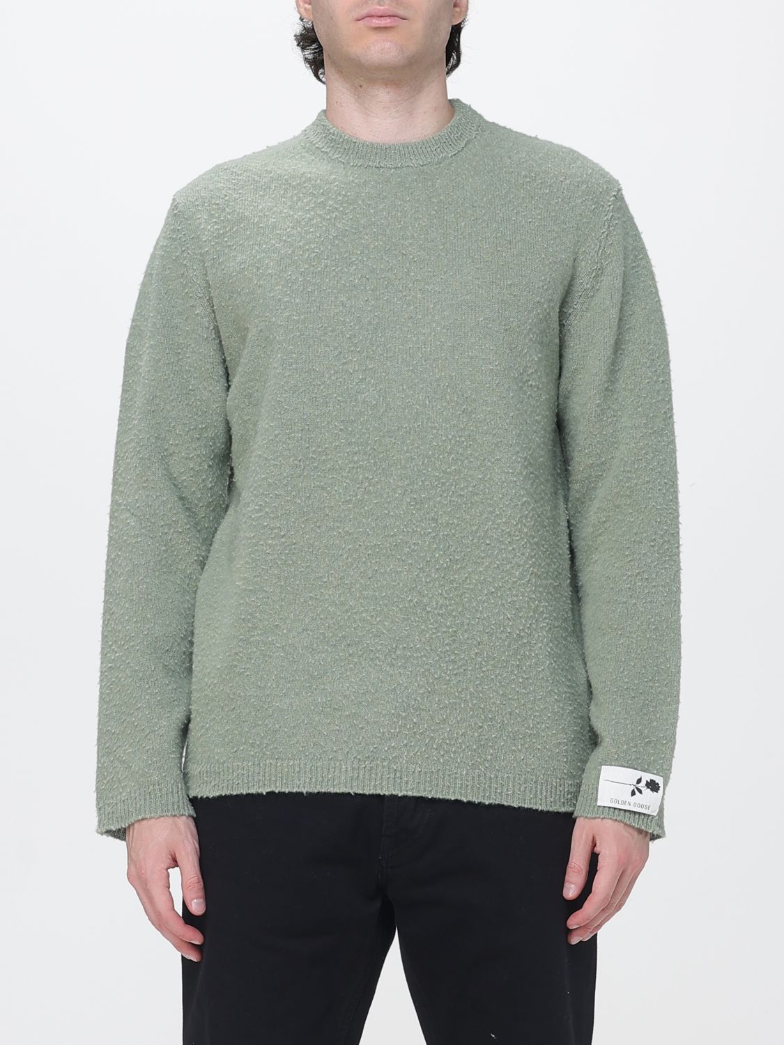 GOLDEN GOOSE Sweater Men color Green